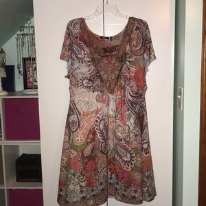 APT. 9 Patterned Dress